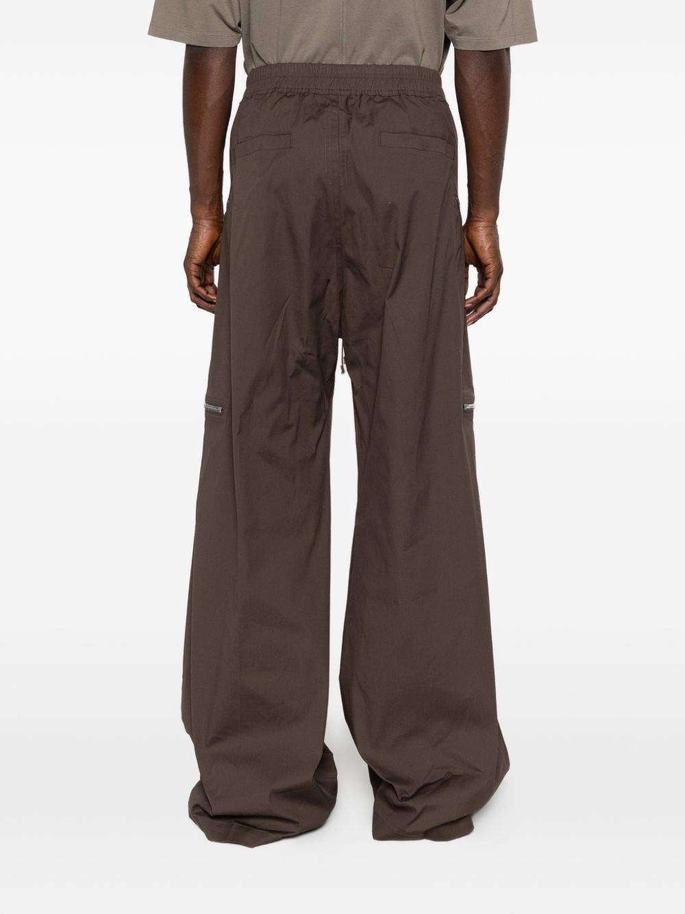 Pantaloni heizer belas in grigio Rick owens - uomo 