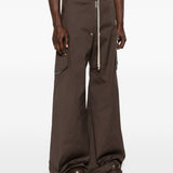 Pantaloni heizer belas in grigio Rick owens - uomo 