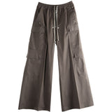 Cargo con coulisse in marrone Rick Owens - uomo 