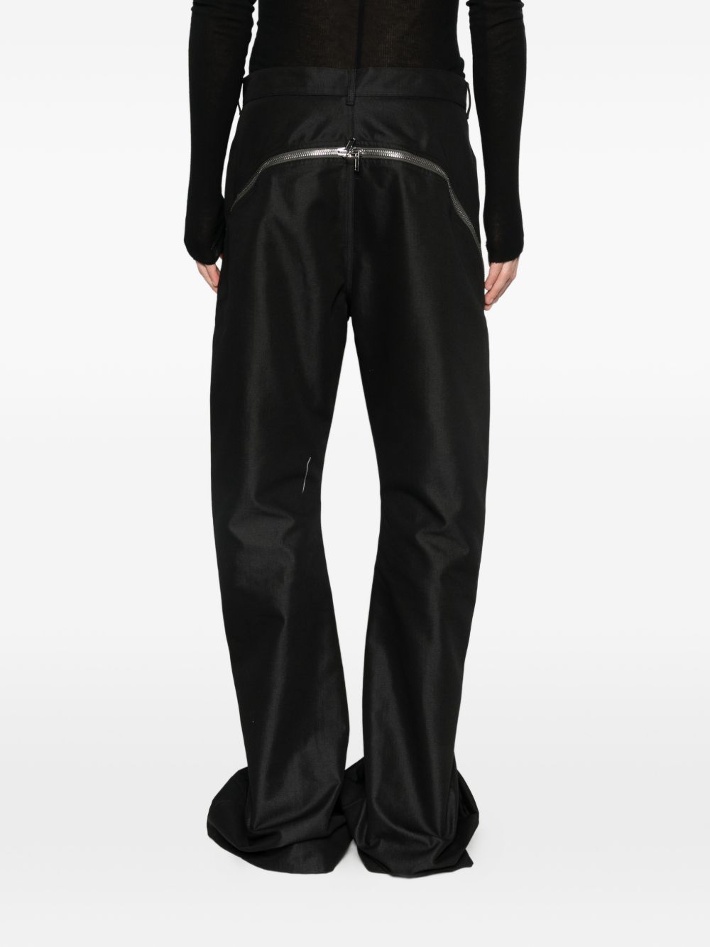 Pantaloni Bolan Banana con zip in nero Rick owens - uomo 
