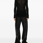 Pantaloni Bolan Banana con zip in nero Rick owens - uomo 