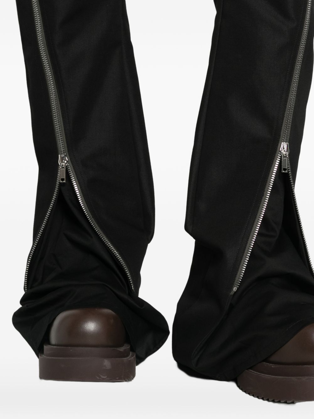 Pantaloni Bolan Banana con zip in nero Rick owens - uomo 