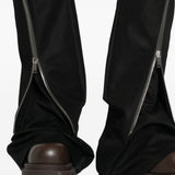 Pantaloni Bolan Banana con zip in nero Rick owens - uomo 
