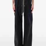 Cargo con coulisse in nero Rick Owens - uomo 