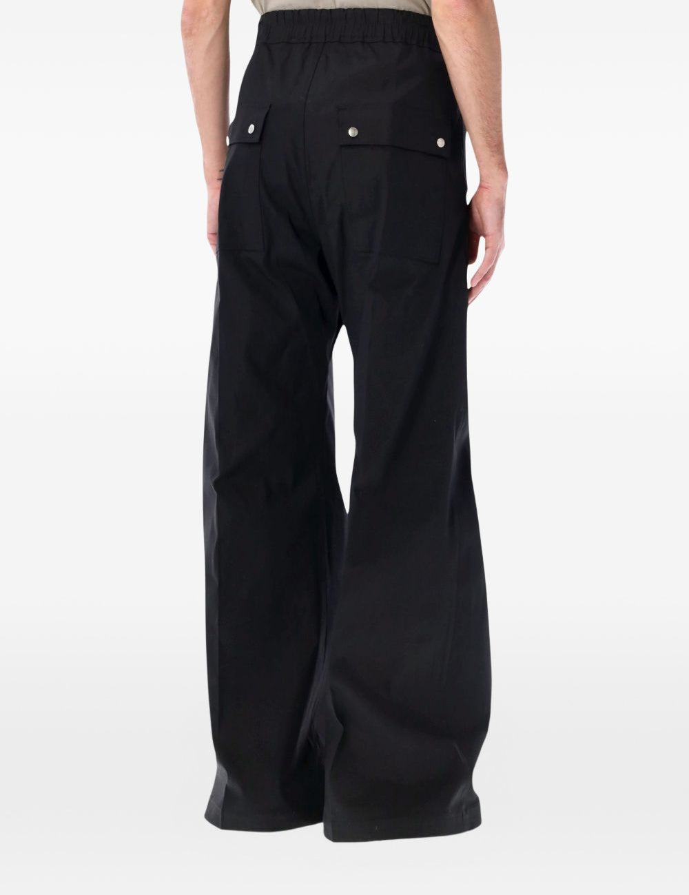 Cargo con coulisse in nero Rick Owens - uomo 