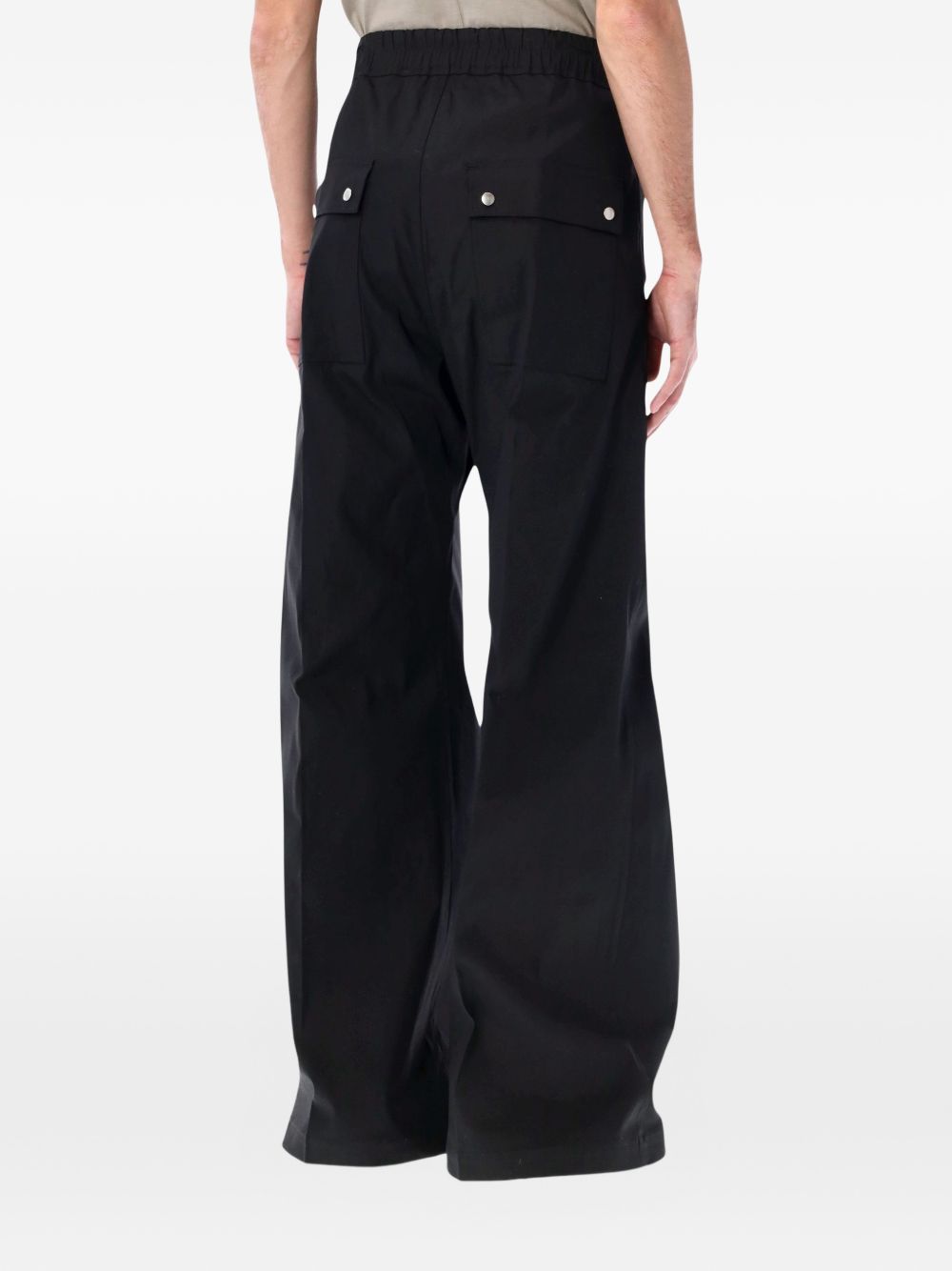 Cargo con coulisse in nero Rick Owens - uomo 