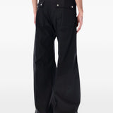Cargo con coulisse in nero Rick Owens - uomo 