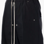 Cargo con coulisse in nero Rick Owens - uomo 