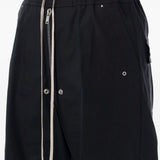 Cargo con coulisse in nero Rick Owens - uomo 