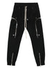 Rick Owens Men's Bauhaus Zip Trousers in Black