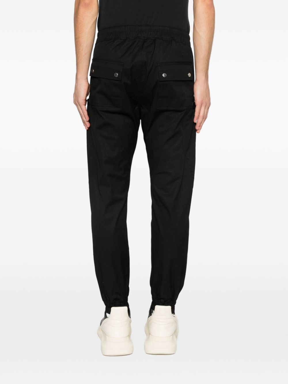 Pantaloni Bauhaus con zip in nero Rick owens - uomo 