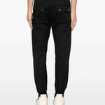 Pantaloni Bauhaus con zip in nero Rick owens - uomo 