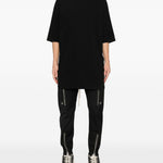 Pantaloni Bauhaus con zip in nero Rick owens - uomo 