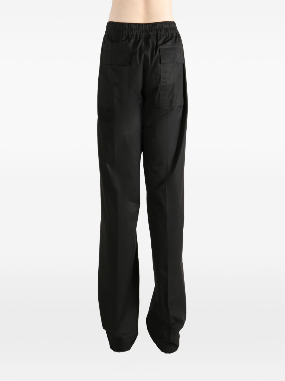 Pantaloni con coulisse in nero Rick owens - uomo 