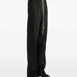 Pantaloni con coulisse in nero Rick owens - uomo 