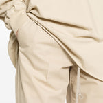 Pantaloni con coulisse dietrich in beige Rick owens - uomo 