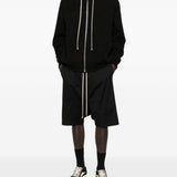Bermuda con cavallo basso in nero Rick owens - uomo 