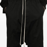 Bermuda con cavallo basso in nero Rick owens - uomo 