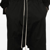 Bermuda con cavallo basso in nero Rick owens - uomo 