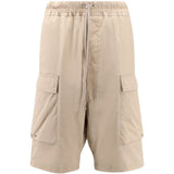 Cargo corti in beige Rick owens - uomo 