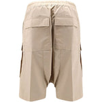 Cargo corti in beige Rick owens - uomo 