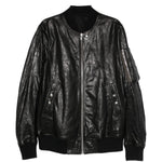 Bomber Classic Flight in nero Rick Owens - uomo 