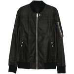 Bomber Classic Flight in nero Rick Owens - uomo 