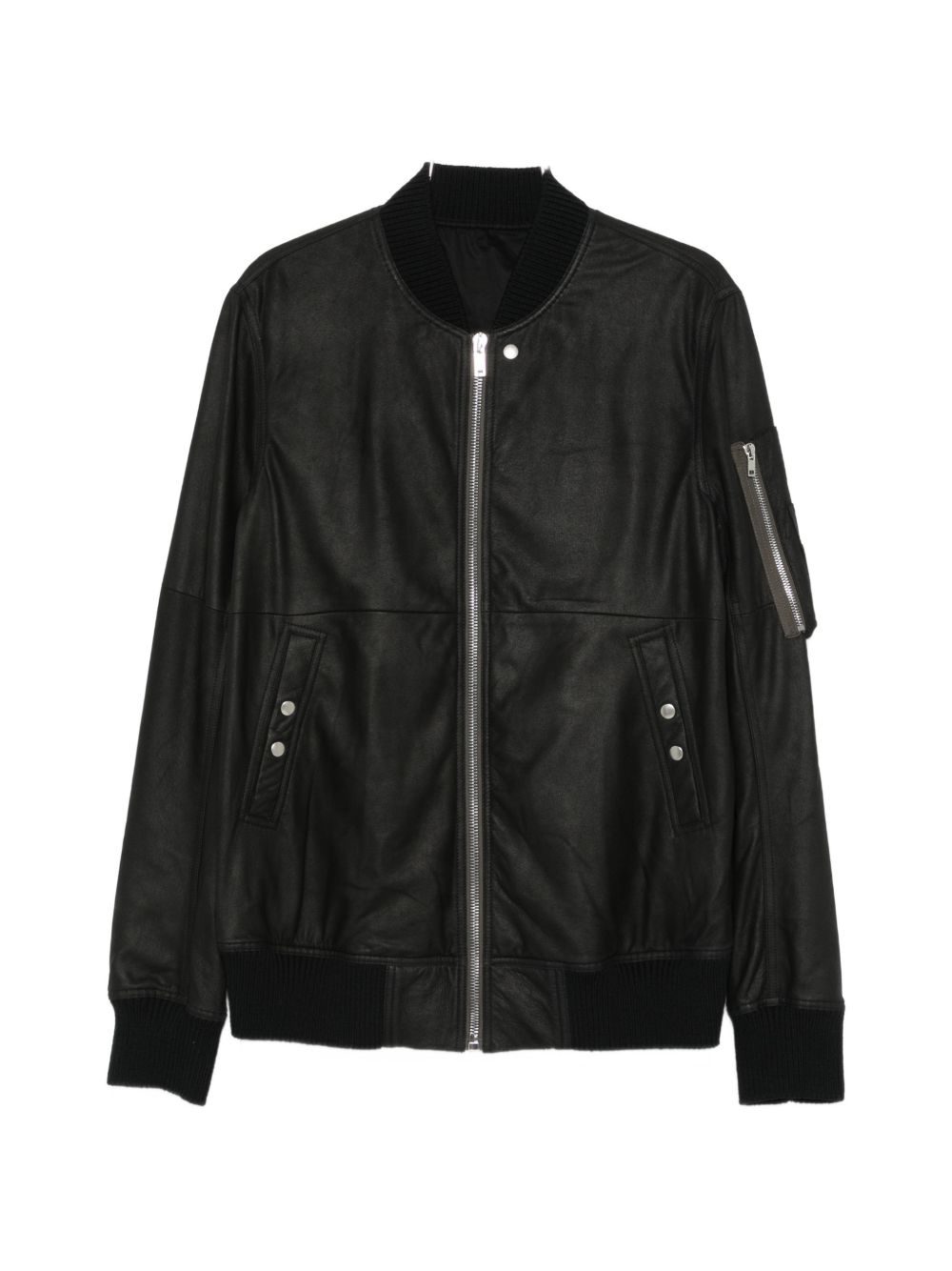 Bomber Classic Flight in nero Rick Owens - uomo 