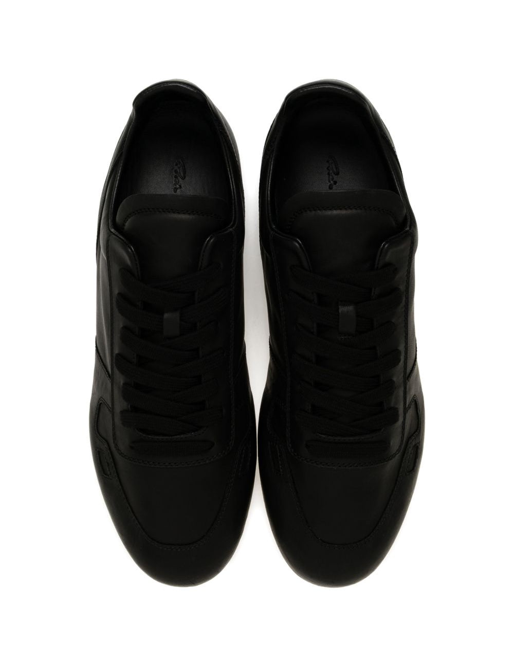 Sneakers con lacci in nero Rick owens - uomo 