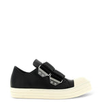 Sneakers in pelle in nero Rick owens - uomo 