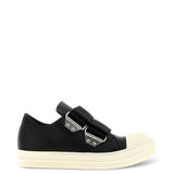 Sneakers in pelle in nero Rick owens - uomo 