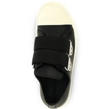 Sneakers in pelle in nero Rick owens - uomo 