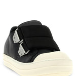 Sneakers in pelle in nero Rick owens - uomo 