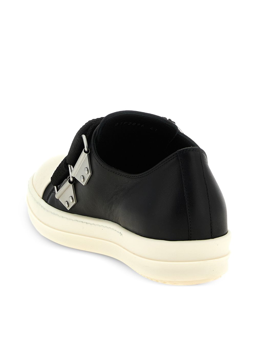 Sneakers in pelle in nero Rick owens - uomo 