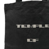 Borsa tote con grafica in nero RICK OWENS DRKSHDW - unisex 
