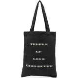 Borsa tote con grafica in nero RICK OWENS DRKSHDW - unisex 
