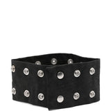 Choker con chiusura a pressione in nero Rick owens drkshdw - unisex 
