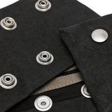 Choker con chiusura a pressione in nero Rick owens drkshdw - unisex 