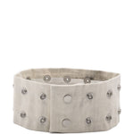 Choker in denim in bianco Rick owens drkshdw - unisex 