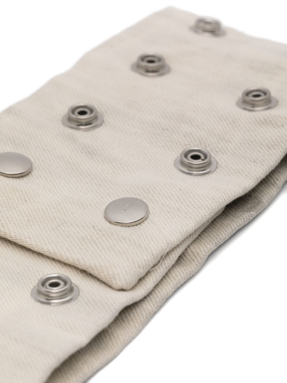 Choker in denim in bianco Rick owens drkshdw - unisex 