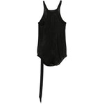 Canotta con scollo olimpionico in nero Rick owens drkshdw - donna 
