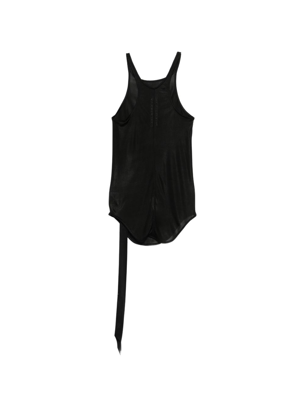 Canotta con scollo olimpionico in nero Rick owens drkshdw - donna 