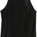 Canotta con scollo olimpionico in nero Rick owens drkshdw - donna 