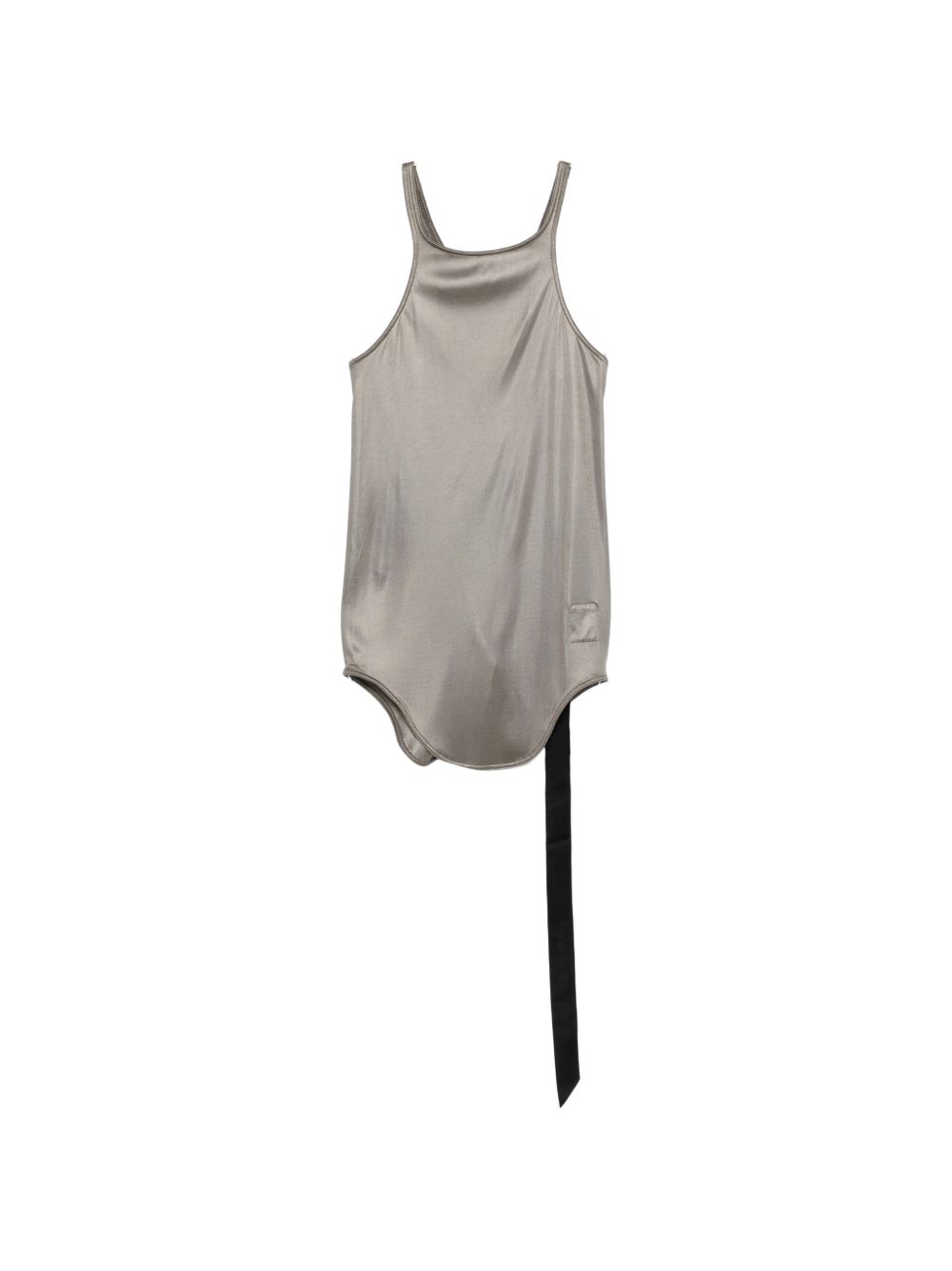 Canotta con scollo olimpionico in grigio Rick owens drkshdw - donna 