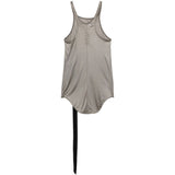 Canotta con scollo olimpionico in grigio Rick owens drkshdw - donna 