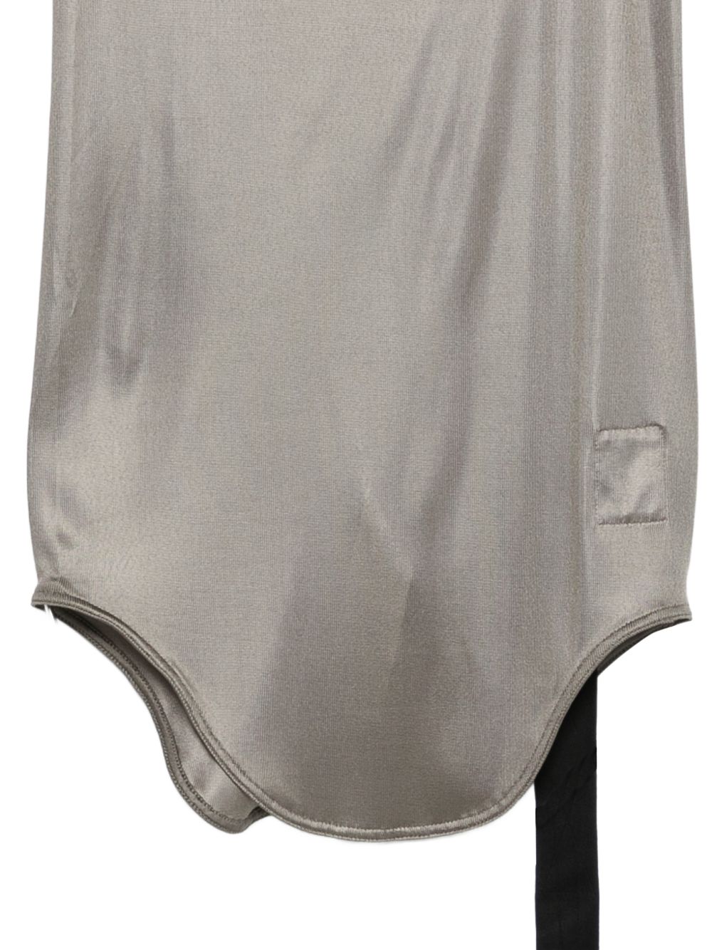 Canotta con scollo olimpionico in grigio Rick owens drkshdw - donna 