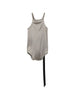 Canotta con scollo olimpionico in grigio Rick owens drkshdw - donna