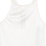 Canotta con scollo olimpionico in bianco Rick owens drkshdw - donna 
