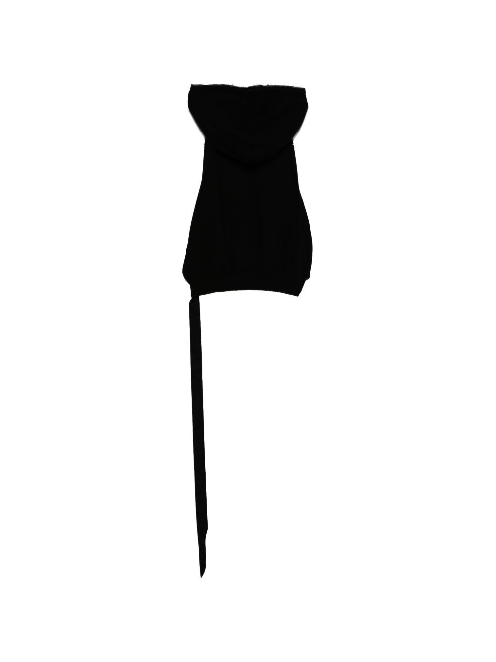 Gilet Cyclops Gimp con cappuccio in nero Rick owens drkshdw - donna 