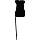 Gilet Cyclops Gimp con cappuccio in nero Rick owens drkshdw - donna 